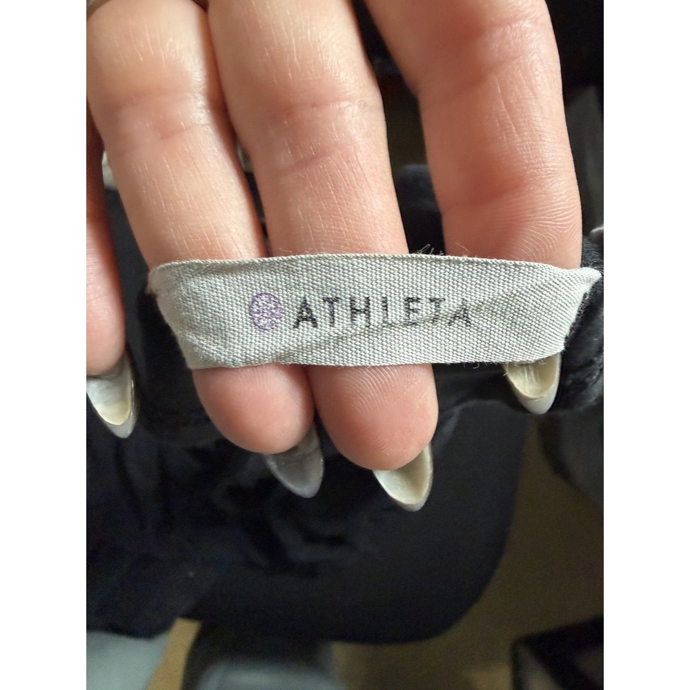 Athleta Women's Racerback‎ Dress Black Size Medium - Picture 5 of 6